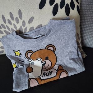 Moschino kids bear Boy girl cotton tee t-shirt